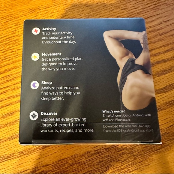 🆕 HALO View By Amazon Activity Black Smart Watch Sealed in Box - Picture 6 of 9